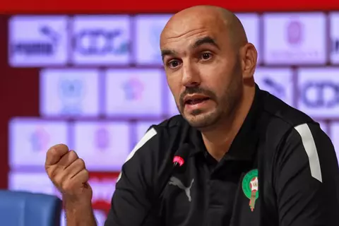 الركراكي: نستحق التأهل إلى كأس العالم.. وتركيزنا سيتجه إلى أمم أفريقيا